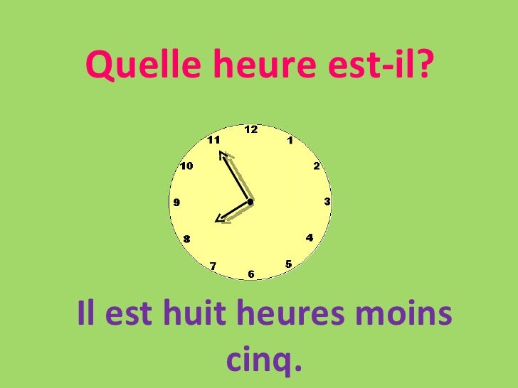 Quatre Heures Vingt Deux Minutes Et Dix Huit Secondes Heures - Quelle heure est-il