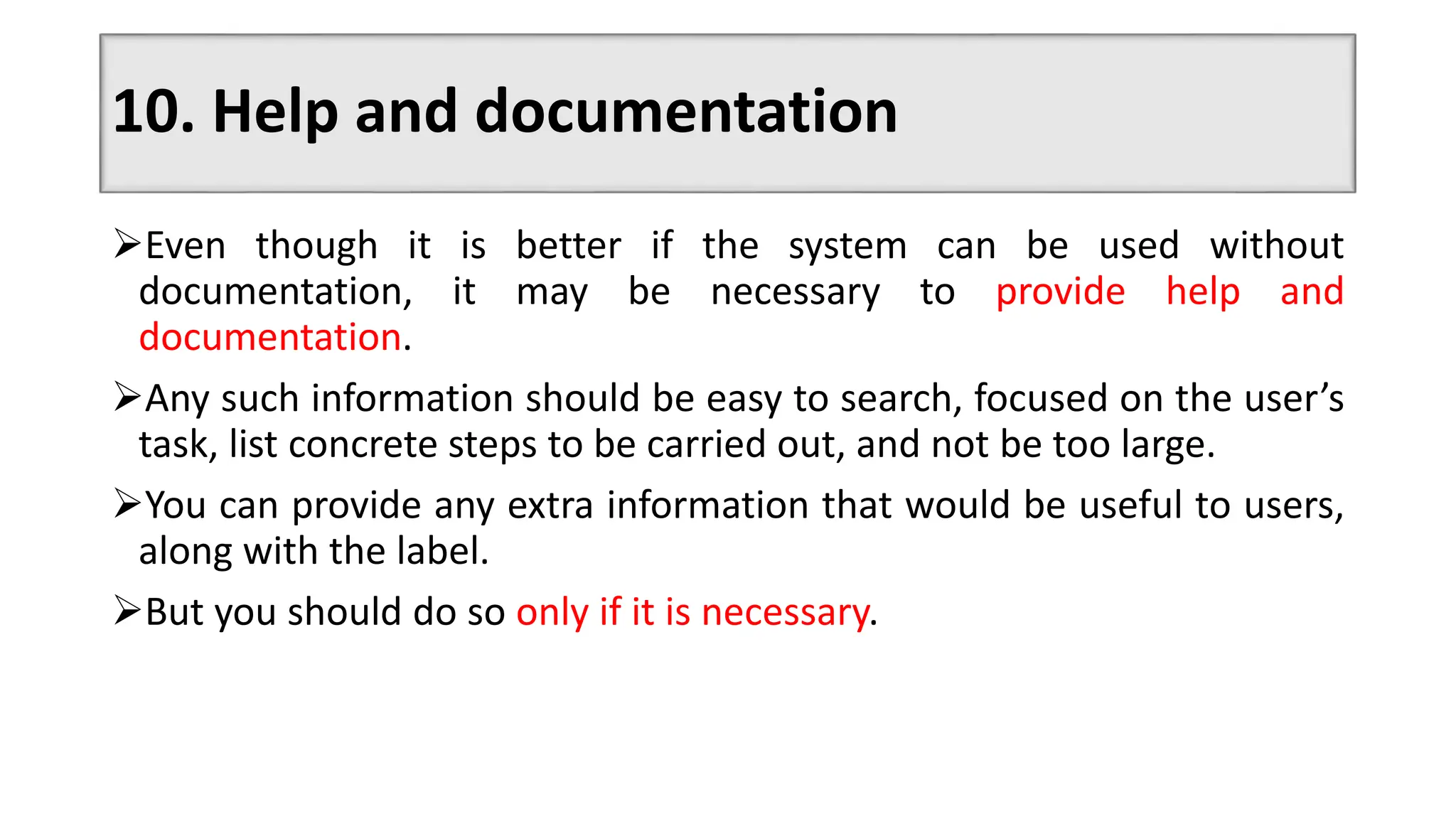 Heuristic Evaluation.pptx for information systems | PPTX