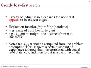Informed Search Strategies in Artificial Intelligence: Best-First ...