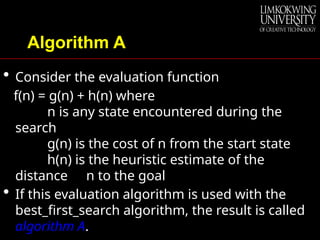 Heuristic Search and Game Playing Algorithms in Artificial Intelligence ...