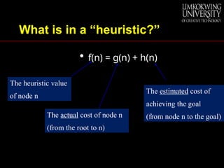Heuristic Search and Game Playing Algorithms in Artificial Intelligence ...