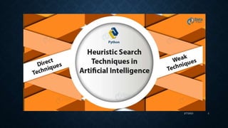 Heuristic Search Techniques Unit -II.ppt