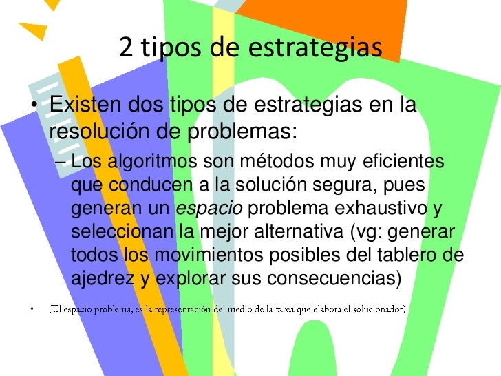Resultado de imagen para estrategia de problemas de problemas