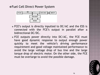 Under acceleration, more power is allocated to the drive train than to the batteries. During periods of idle or low speeds, more power goes to the batteries than the drive train. 