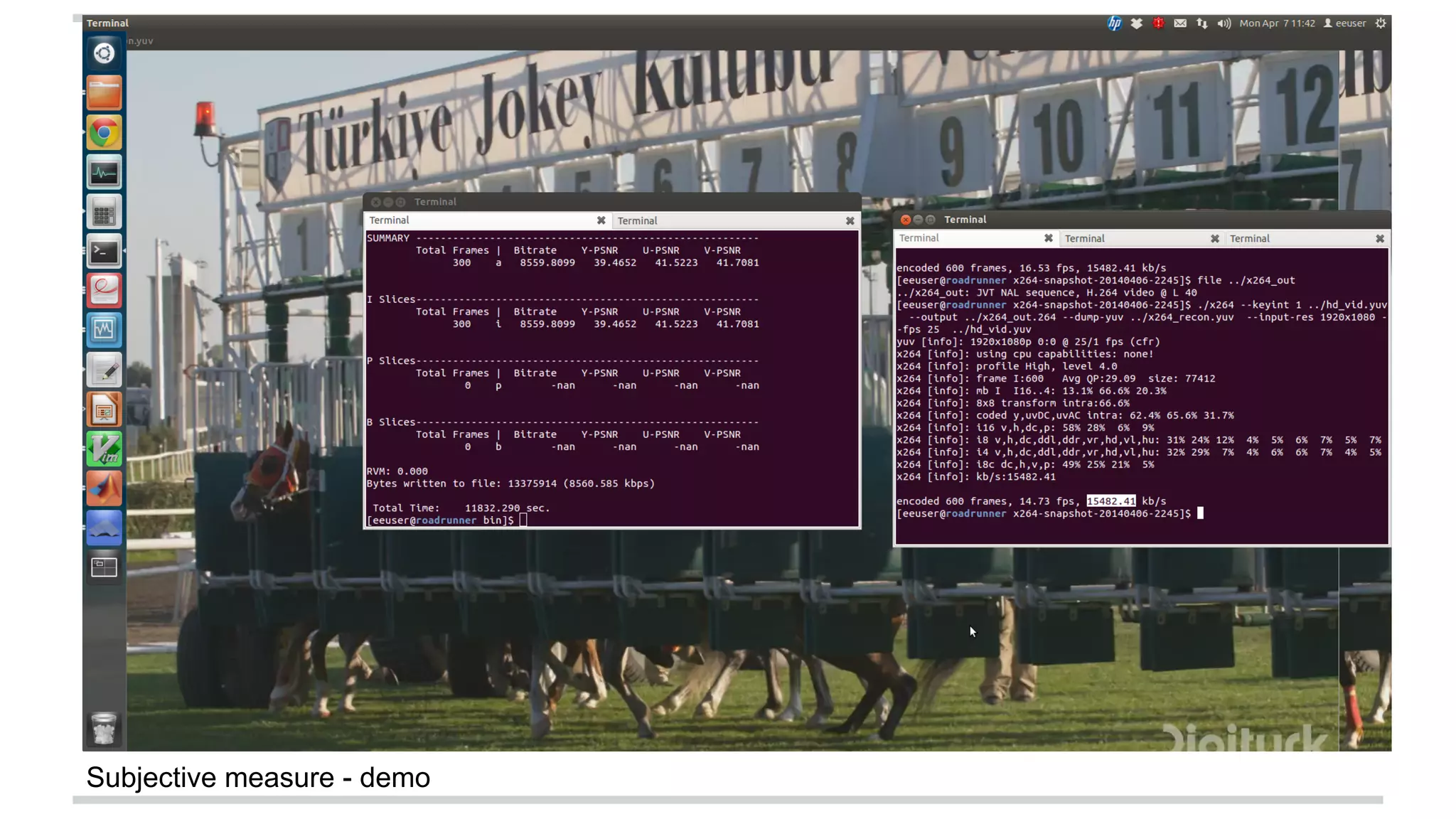 Subjective measure - demo
 