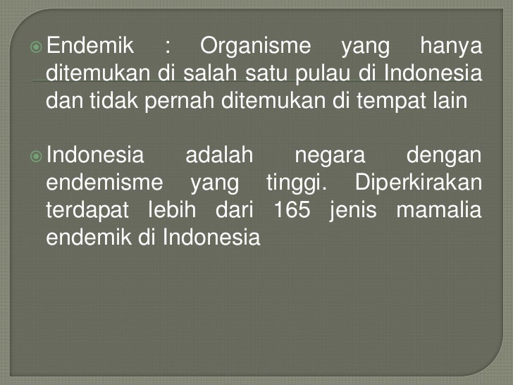  Hewan  endemik  mamamlia di indonesia perkawinan silang