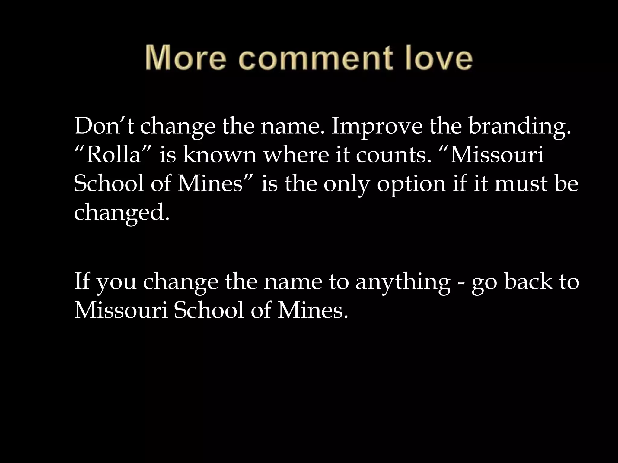 MAKING THE CASEThe communications plan