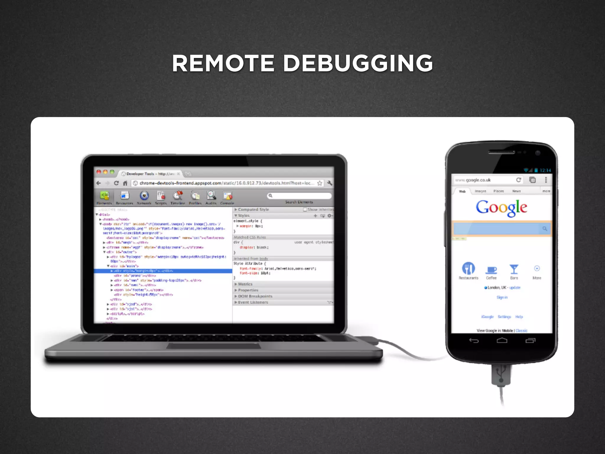 REMOTE DEBUGGING
 