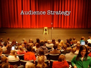 Audience Strategy
 