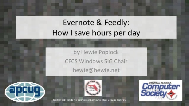 How I Save Hours A Day Using Feedly Evernote