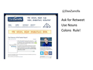 Twitter:  WhoAverage tweet = 1x in 72 daysMost tweeters have 25 or fewer followers90/10 rule – Influencers  - offline influence