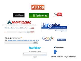 7 Ways to Turbocharge TwitterBe InformativeUse #hashtags# and keywordsTalk to peopleShare & Shoutout AKA Re-tweetThank peopleUse Twitter tools