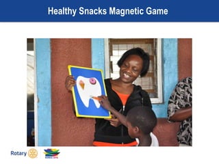 Healthy Snacks Magnetic Game
 