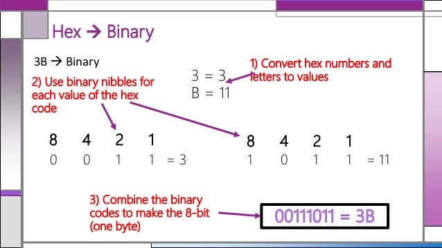 Hexadecimal (Calculations and Explanations)