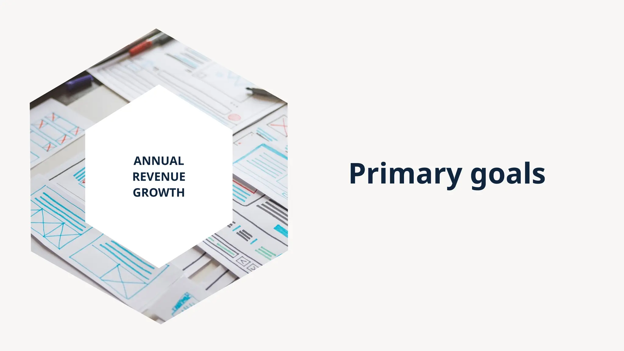 Hexagon powerpoints template foryou pptx