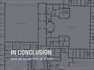 IN CONCLUSION
what did we get from all of this?
 