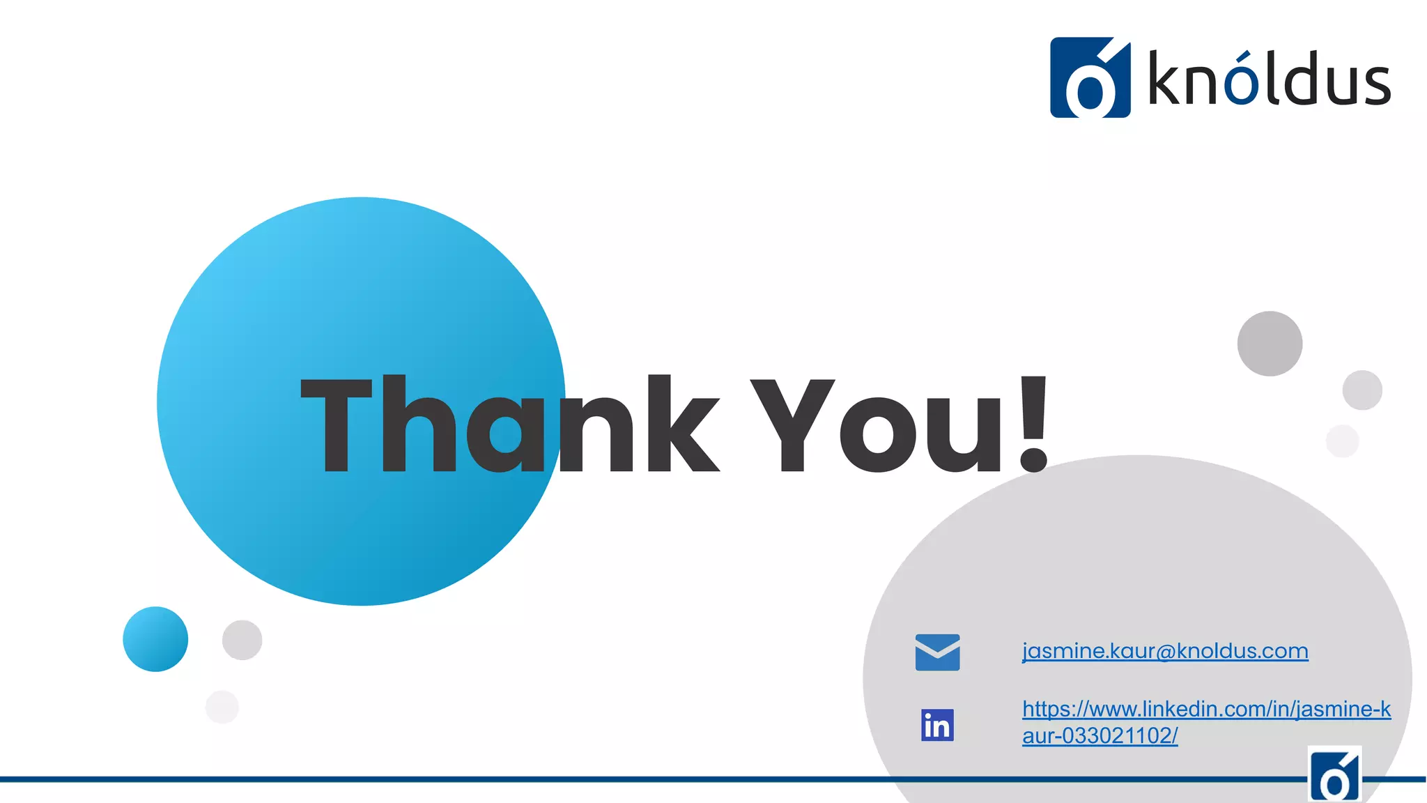 Thank You!
jasmine.kaur@knoldus.com
https://www.linkedin.com/in/jasmine-k
aur-033021102/
 