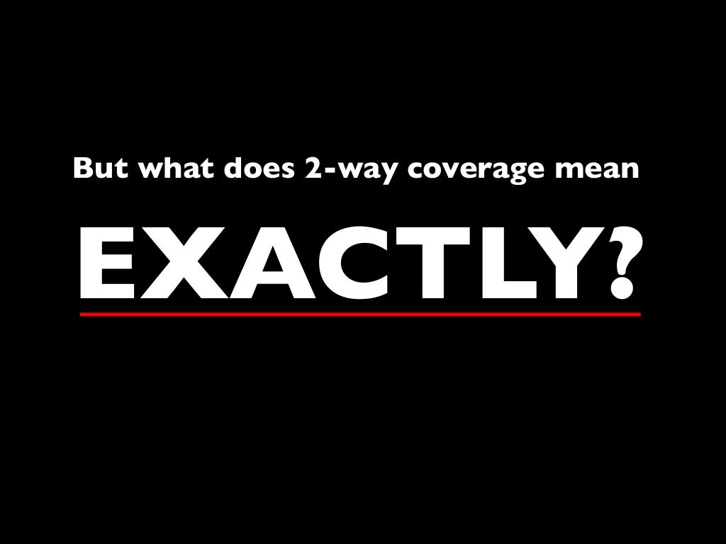 Pairwise Software Test Design What Exactly Is Pairwise Coverage Wh 