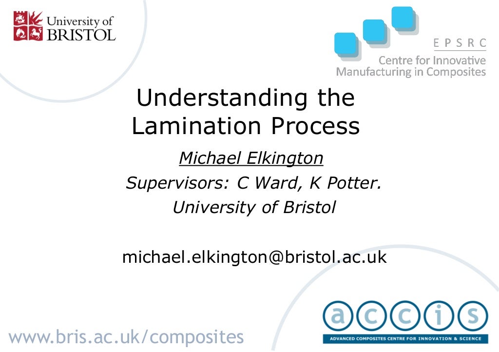 Understanding the lamination process