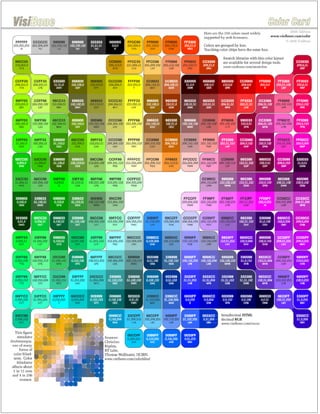 Hex Color Card