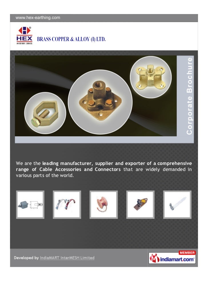 Brass Copper & Alloy India Limited, Mumbai, Hex Earthing