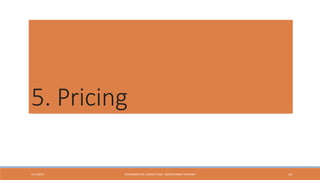 5. Pricing
1/31/2013

HEXAGABLIN RE-LAUNCH PLAN - ABDELRHMAN TANTAWY

24

 