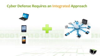 Cyber Defense Requires an Integrated Approach
 