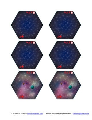 © 2013 Cliché Studios – www.clichegames.com

Artwork provided by Stephen Fortner – cofortner@hotmail.com

 