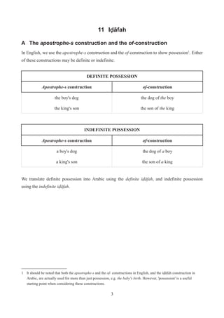 Basic arabic-grammar part02 | PDF