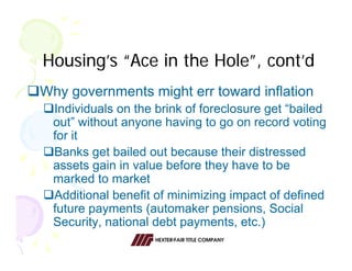 2009 Economic Forecast by Hexter Fair