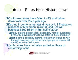 2009 Economic Forecast by Hexter Fair