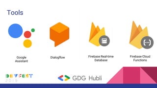 Hey hubballi! - Talk on "Actions on Google" #DevFestHubali 