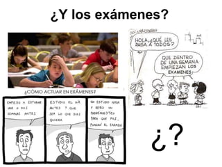 ¿Qué quieres?
Al alumno-a …
¿Qué le pides?
¿Qué le entrenas?
¿Qué le valoras?
ALUMNADO Y FAMILIA
Decirles desde principio de curso
que les vamos a pedir y recordarlo
a lo largo del curso
Ejemplo
Examen 6 puntos
Comportamiento 1 punto
Trabajo en clase 1 punto
Trabajo en casa 1 punto
Participación 1 punto
Joan Vaello
Evaluar mirando
la equidad
 