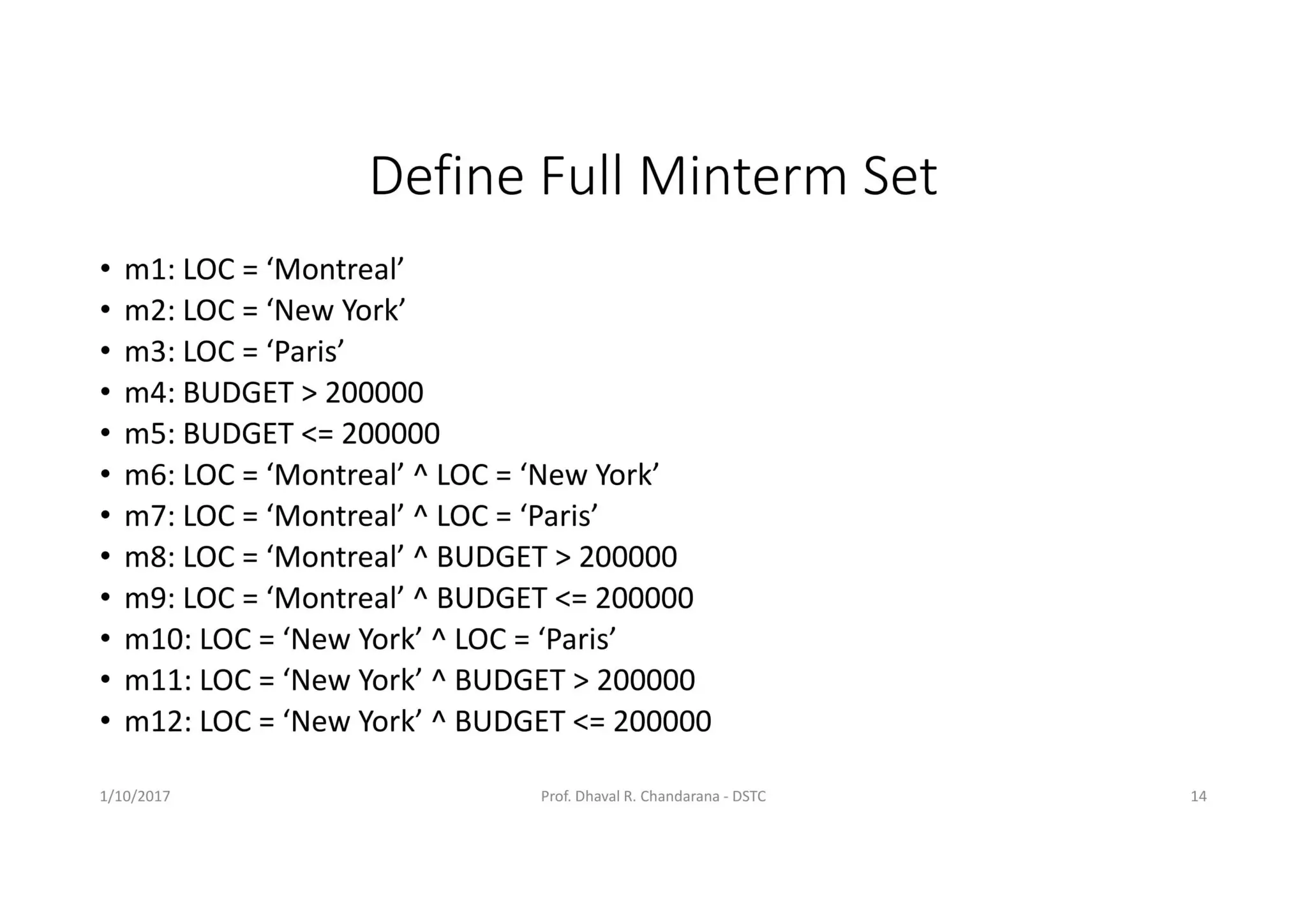 Distributed DBMS - Unit 4 - Data Distribution Alternatives:
