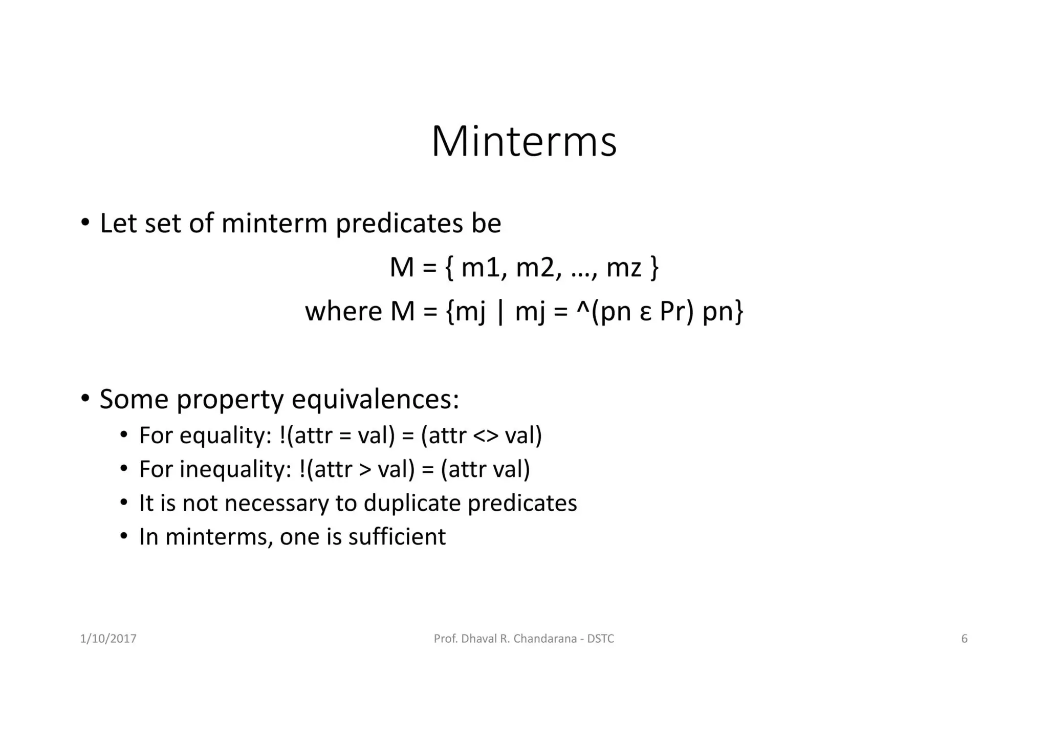 Distributed DBMS - Unit 4 - Data Distribution Alternatives: