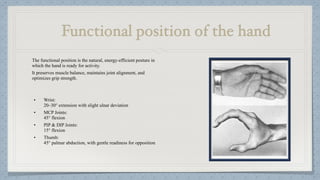Hand Function in Occupational Therapy OT | PDF