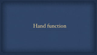 Hand Function Disable Hand Function in Occupational Therapy OT | PDF