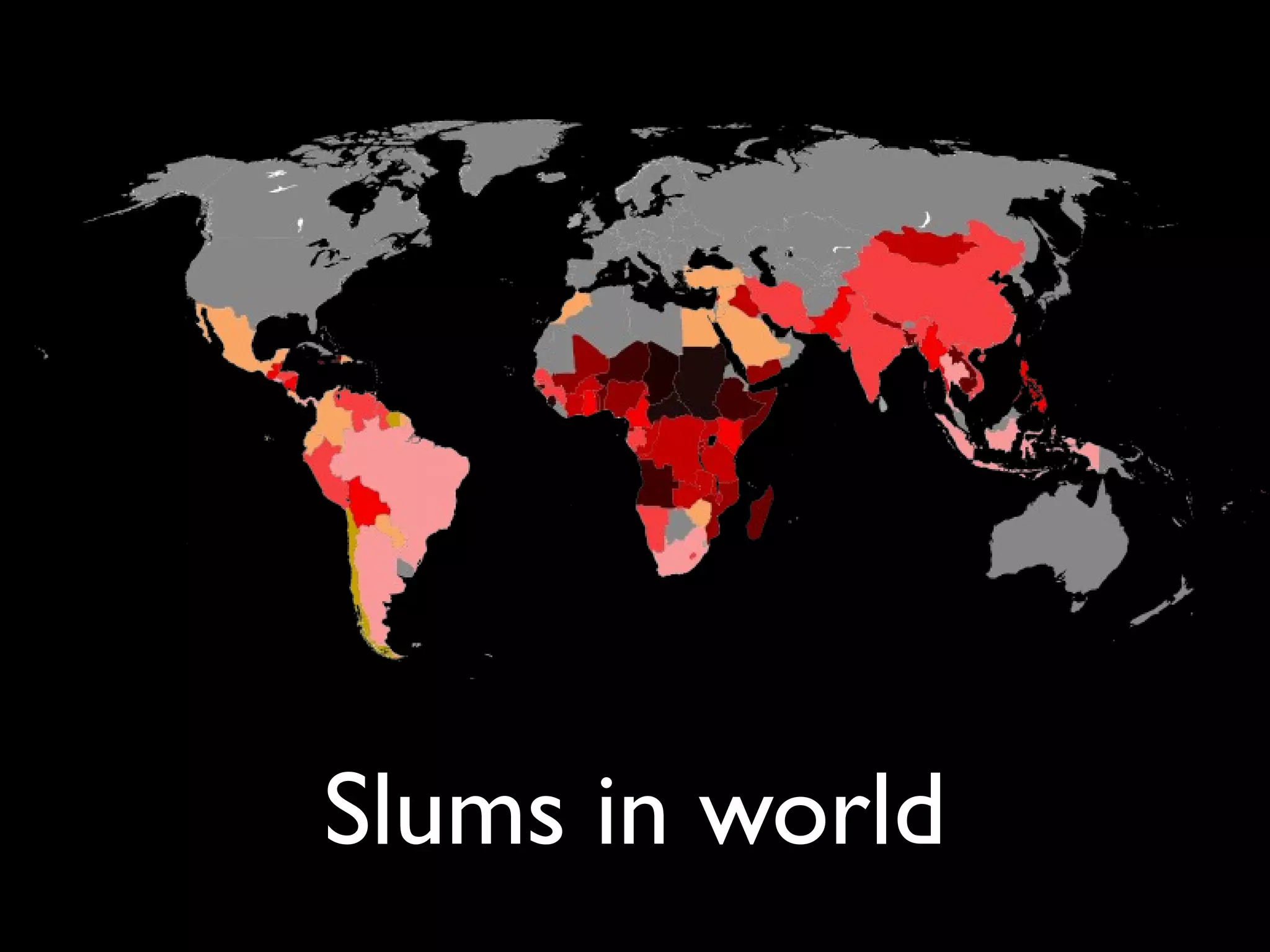 Slums in world