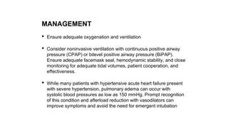 Pulmonary edema physical exam picture