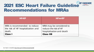 Use of Mineralocorticoid Receptors in Heart Failure | PPTX