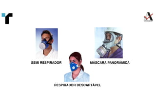 RESPIRADOR DESCARTÁVEL
SEMI RESPIRADOR MÁSCARA PANORÂMICA
 