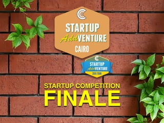 STARTUP COMPETITION
FINALE
 