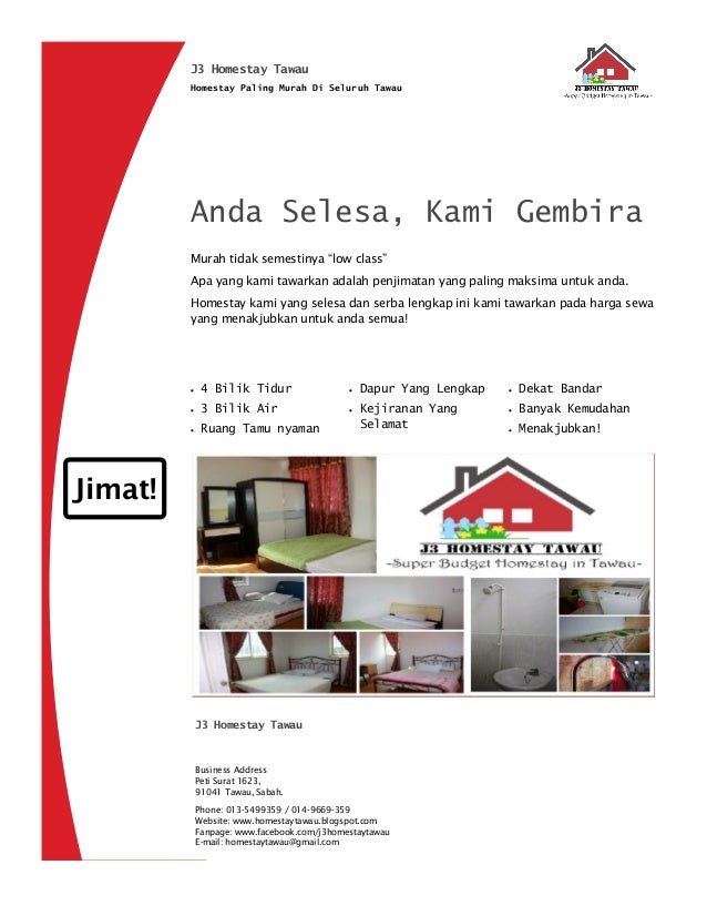Homestay Paling Murah Di Seluruh Tawau