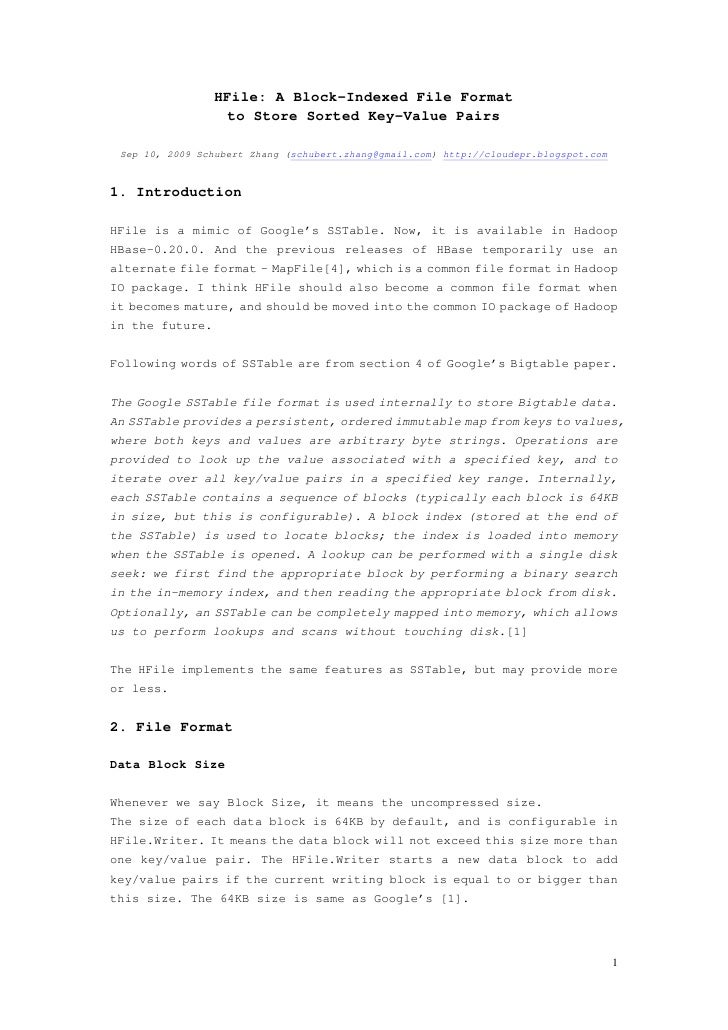 File Format Key Value | hfile a block indexed file format to store sorted key File Format Key Value | hfile a block indexed file format to store sorted key