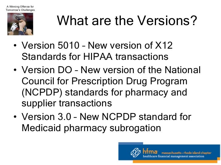 HFMA 12111 On 5010 And ICD10