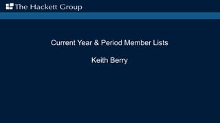 Current Period/Year
Member Lists
Current Year & Period Member Lists
Keith Berry
 