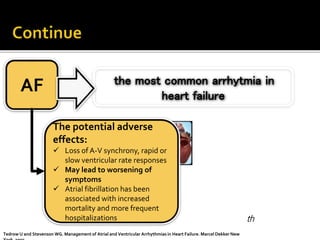 Heart Failure Rythm Heart Failure and Arrhythmia | PPTX