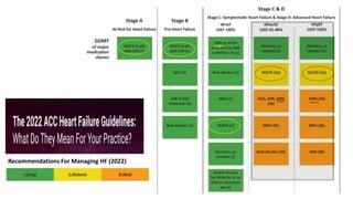 Recommendations For Managing HF (2022)
 