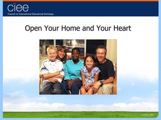 Open Your Home and Your Heart 
