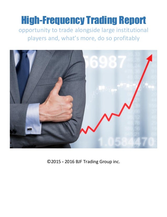 High frequency fx trading strategies
